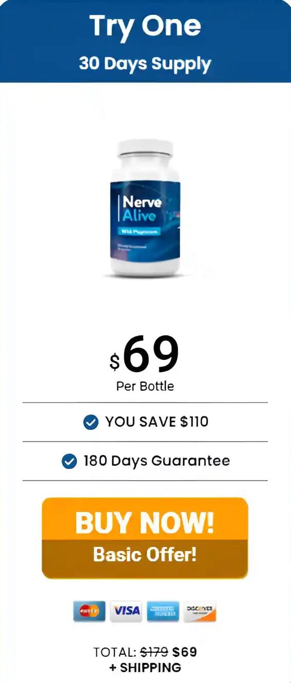 Nerve Alive 1 bottle price