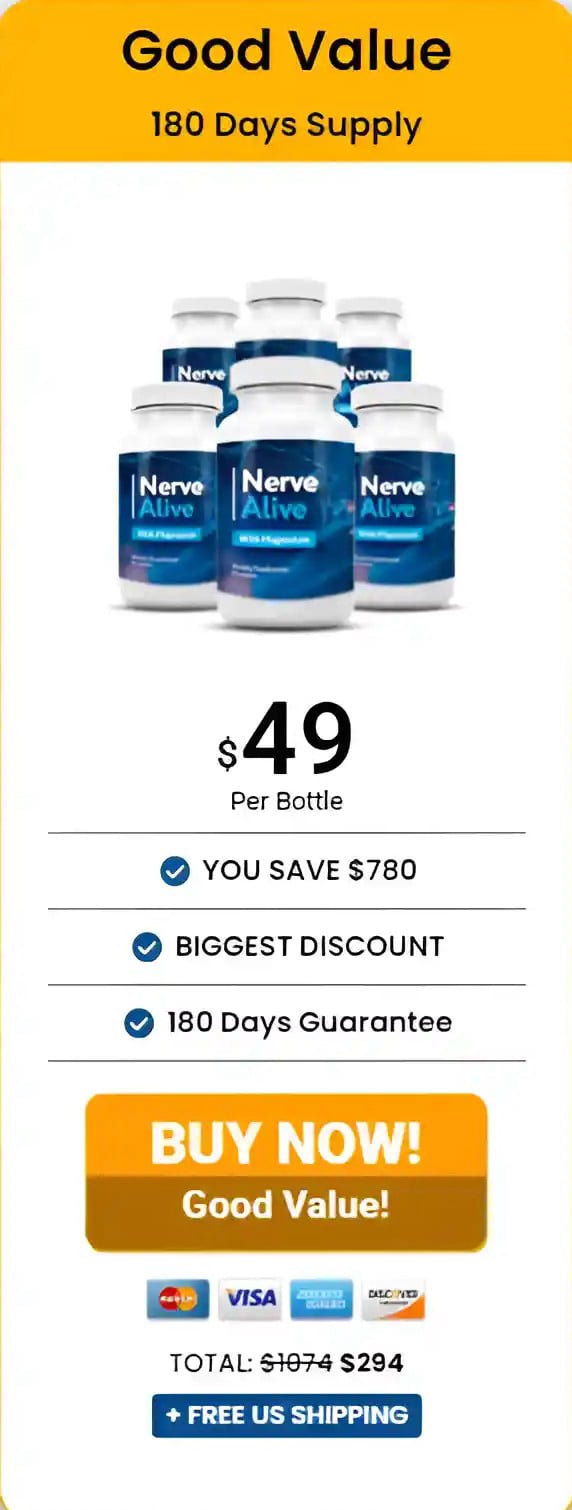 Nerve Alive price 6 bottle